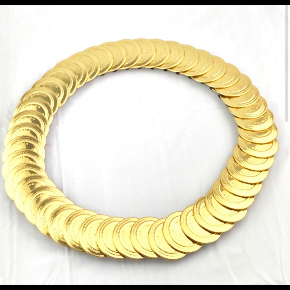 Gold coin belt